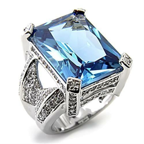Imperial VVS Iced Blue Ring